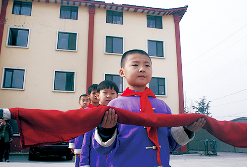 明珠國學 甜美童年 升國旗